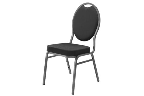 Bankettstuhl schwarz