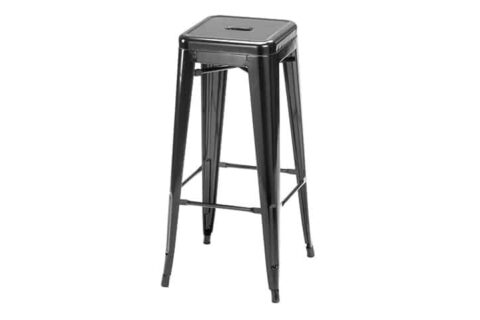 Barhocker Industrial, schwarz