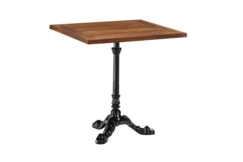 Bistrotisch 70cm Teakholz