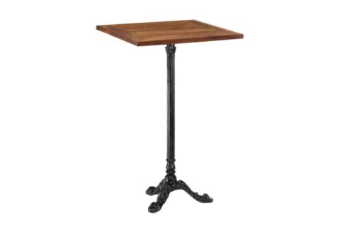 Bistrostehtisch 70cm Teakholz