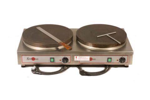 Crépesgerät 2 Platten Ø 40 cm, Elektro