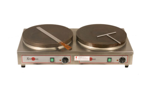 Crépesgerät 2 Platten Ø 40 cm, Gasbetrieb