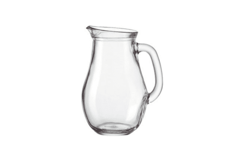 Glaskrug / Karaffe 1 Liter