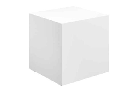 Loungetisch 45cm weiß