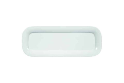 Platte eckig 36 x 14 cm