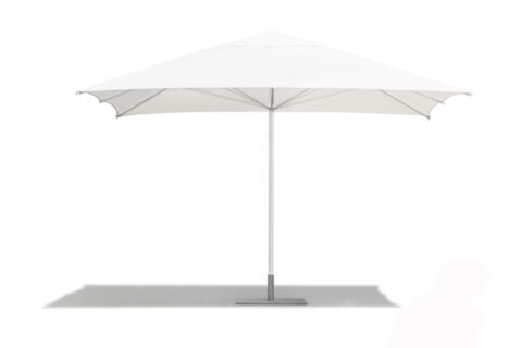 Sonnenschirm 4,0 x 4,0 m weiß