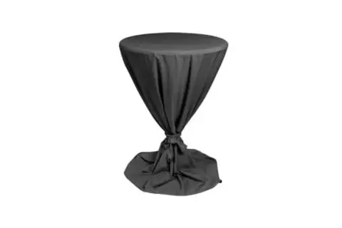Stehtischhusse schwarz