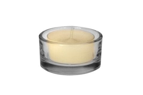 Teelichtglas klar Ø 5 cm klein