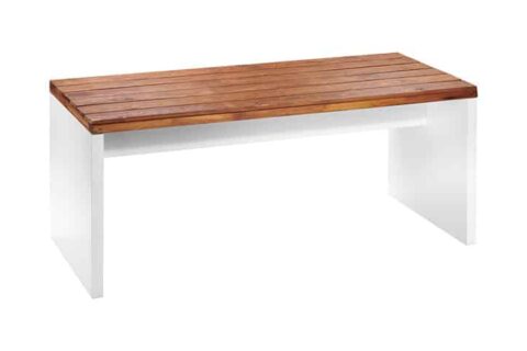 Brückensitztisch 1,80m Altholz/weiß