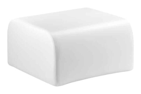 Loungecube Wave, weiß