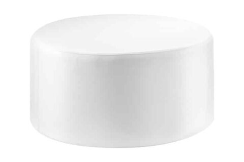 Loungehocker Wave, weiß