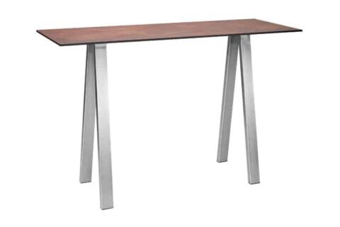 Stehtisch Chicago 1,80m Rusty Steel