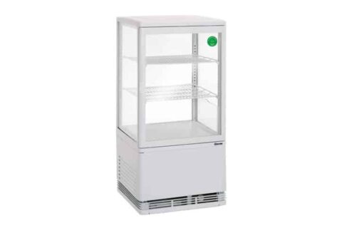 Mini Kühlvitrine 58L-weiss