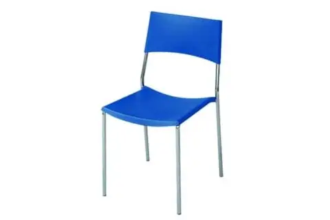 Stuhl Berlin blau