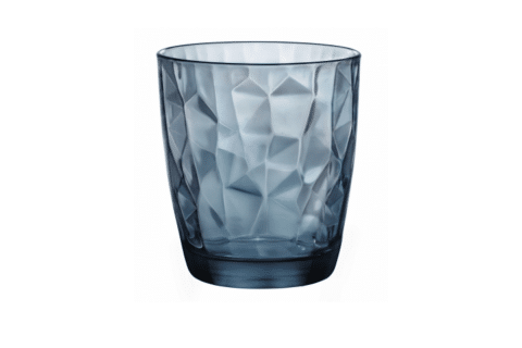 Wasserglas -Diamond Blue-