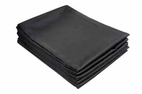 Tischdecke schwarz 1,3 x 1,7