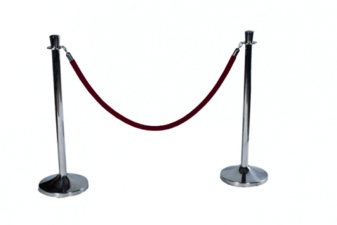 Trennkordel dunkelrot